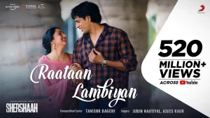 Raataan Lambiyan love songs lyrics